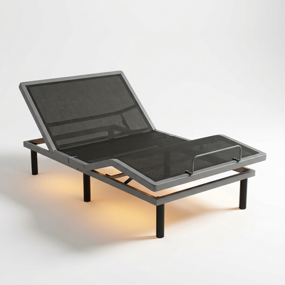 Adjustable Bed Frame Built for Complete Sleep Control, Massage Function, Wireless Remote, USB Ports